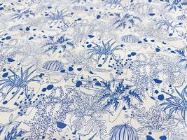 my piece of fabric 60ローンプリント「猫のかくれんぼ」_拡大イメージ