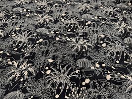 my piece of fabric 60ローンプリント「猫のかくれんぼ」_拡大イメージ