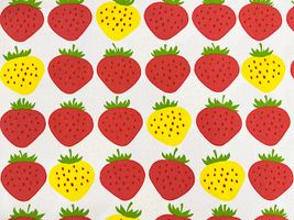 北欧調オックスプリント「Mansikat rivissä」_拡大イメージ