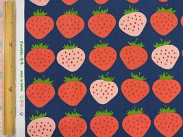 北欧調オックスプリント「Mansikat rivissä」_拡大イメージ