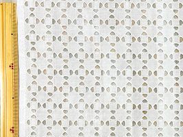 【現品限り特価】Exclusive Collection スクエアカットのコットンレース_拡大イメージ