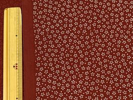 【現品限り特価】印伝調和柄シーチングプリント「桜」_拡大イメージ