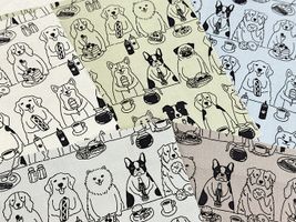 Snack time!オックスプリント「DOG&JUNK」_拡大イメージ