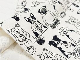 Snack time!オックスプリント「DOG&JUNK」_拡大イメージ