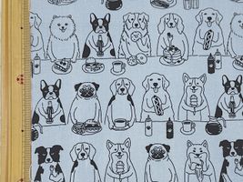 Snack time!オックスプリント「DOG&JUNK」_拡大イメージ