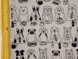 Snack time!オックスプリント「DOG&JUNK」ミッドグレー
