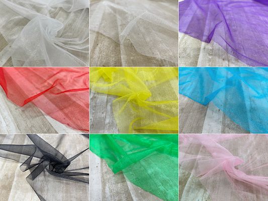 約188cm幅のシャイニートリコットハーフ無地