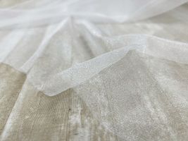 約188cm幅のシャイニートリコットハーフ無地ホワイト