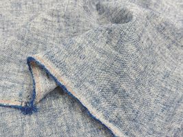お買い得価格の広幅リネンダンガリー無地_拡大イメージ