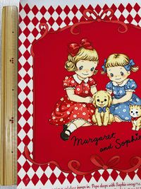 QUILT GATE「パネルプリント マーガレット＆ソフィー9」_拡大イメージ