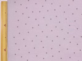 上品な60ローン水玉ドットプリントラベンダー地