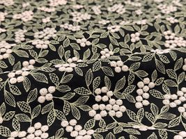 Exclusive Collection 特別な木の実刺しゅうのコットンローンレース_拡大イメージ