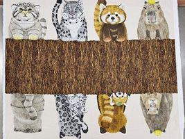 コッカ Hyokkori Animalsのシーチングパネルプリント人気