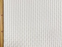 フレンチオックスストライプキルティングくすみアイボリー