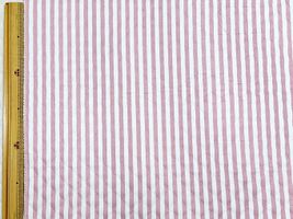 フレンチオックスストライプキルティングくすみピンク