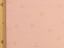 コットンこばやし チェリーのブロードプリントスモークピンク