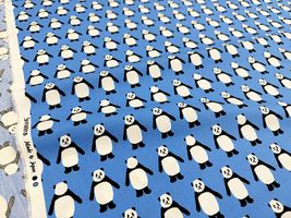 my piece of fabric ブロードプリント「こっちむいてPANDA」_拡大イメージ