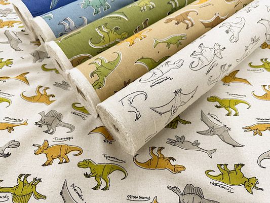 LEGIT DINOSAUR 恐竜好きのための綿麻キャンバスプリント