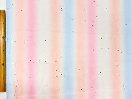 星のラメつきレインボーチュールオレンジ×ブルー系