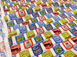 my piece of fabric ペンキ缶のブロードプリント_拡大イメージ