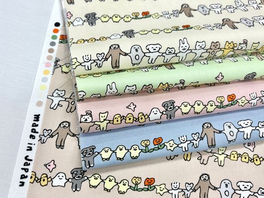オックスプリント「くしゃかわマーチ」
