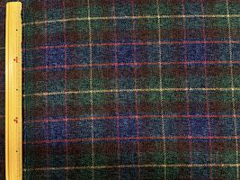 Exclusive Collection コットンツイード大チェック×グリーン系