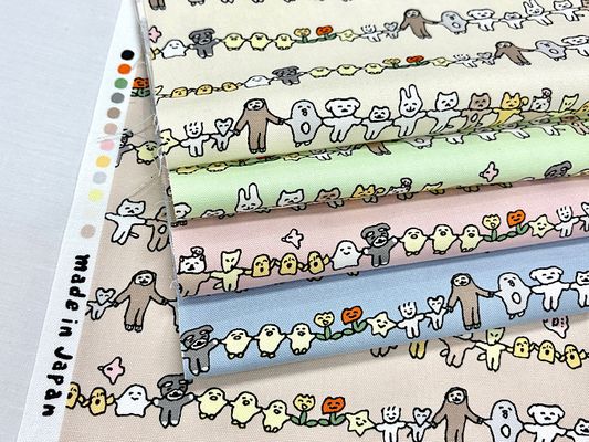 オックスプリント「くしゃかわマーチ」