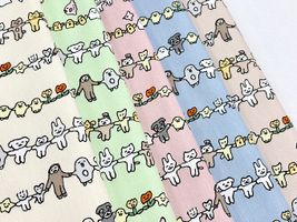 オックスプリント「くしゃかわマーチ」_拡大イメージ