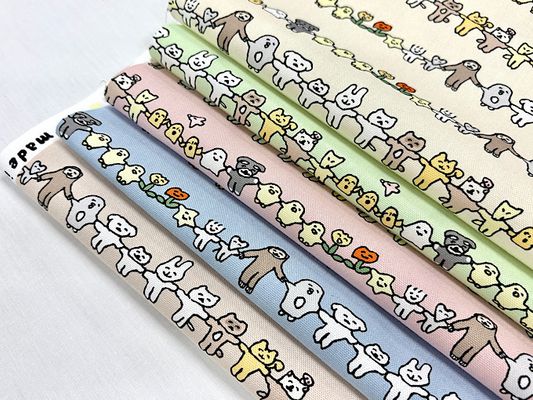 オックスプリント「くしゃかわマーチ」