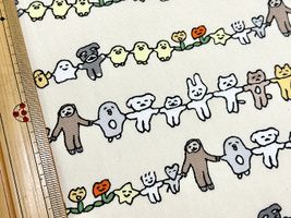 オックスプリント「くしゃかわマーチ」_拡大イメージ
