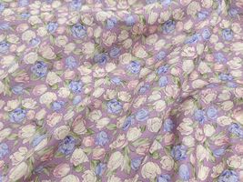 Nostalgia Collection スケアプリント「マリエッタ」ラベンダー地