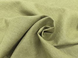 お買い得価格の広幅スラブリネンクロスグラスグリーン