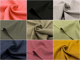お買い得価格の広幅スラブリネンクロス_拡大イメージ