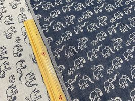 Exclusive Collection 播州織ダブルガーゼジャカードゾウ