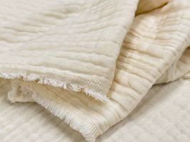 釜で炊いた浜松生まれのふっくら四重ガーゼ生成(綿かす残し)