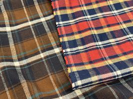 【現品限り特価】Exclusive Collection 西脇産先染起毛ツイルチェック_拡大イメージ