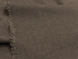 【現品限り特価】Exclusive Collection 西脇産先染起毛ツイル無地チャコール