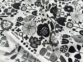 Nordicスケアープリント「花とおうち」_拡大イメージ