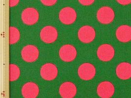 コッカ キャンディパーティ ビッグドット緑×ピンク