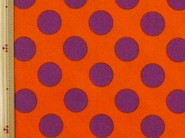 コッカ キャンディパーティ ビッグドットオレンジ×紫