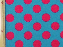 コッカ キャンディパーティ ビッグドット青×ピンク