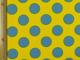 コッカ キャンディパーティ ビッグドット黄×青