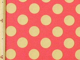 コッカ キャンディパーティ ビッグドットピンク×クリーム