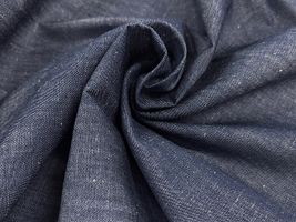 【現品限り特価】広島県福山産150cm幅の6.5オンスネップデニムネイビー