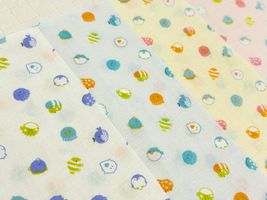 Fluffy Feelingダブルガーゼプリント「海のなかま」_拡大イメージ