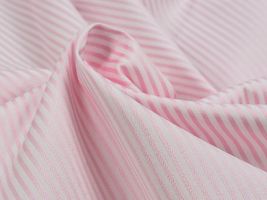 【現品限り特価】Exclusive Collection 西脇産パステルキャンディストライプピンク