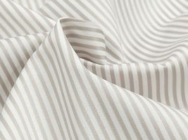 【現品限り特価】Exclusive Collection 西脇産パステルキャンディストライプグレージュ