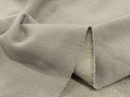 【現品限り特価】肌なじみの良い150cm幅国産裏起毛グレーニット_拡大イメージ