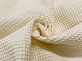 遠州うまれのソフトコットンワッフル無地生成(綿かす残し)