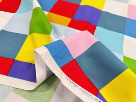 シーチングプリント un/no「カラーパレット」_拡大イメージ